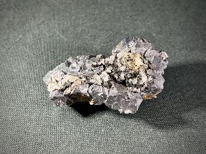 Galena, Quartz & Siderite, from Browley Hill Mine, Cumbria, UK  (REF:GAL4)