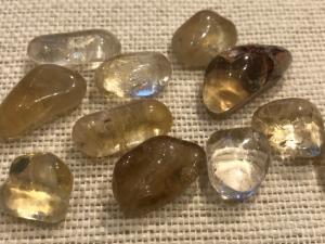 Citrine - Natural - 2.5g to 6g Tumbled Stone (Selected)