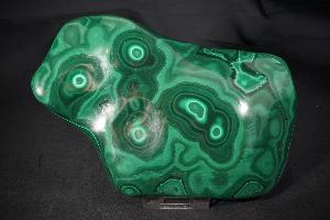 Malachite 'Polished Botryoidal', from Democratic Republic of Congo (REF:MDRC10)