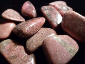 Rhodonite - (Solid Colour) Tumble Stone (Selected)