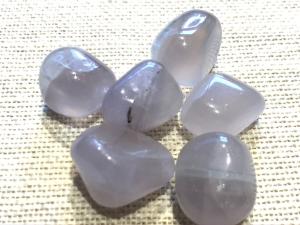 Fluorite - Lilac - Tumbled Stone  