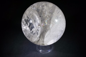 Quartz Crystal Sphere, from Brazil (No.24)