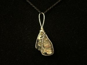 Pyrite from Spain, Hand Wired Pendant (PYESPHW1) 