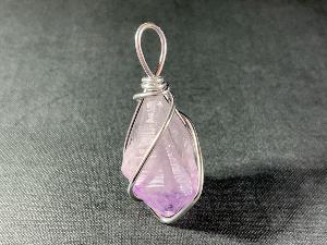 Amethyst Point Hand Wired Pendant (REF:HWAB8)