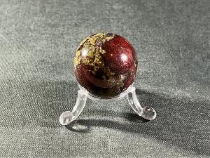 Dragon Blood Jasper Sphere (REF:DBJSP2)