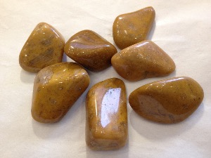 Jasper - Yellow - 8g to 12g Tumbled Stone (Selected)