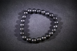 Shungite Small Beads Bracelet (No.852)