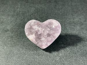 Amethyst Druzy Heart (REF:AMDH9)