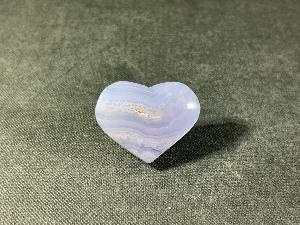 Blue Lace Agate Heart (REF:BLAH19)