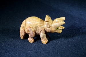 Soapstone Triceratops (No.813)